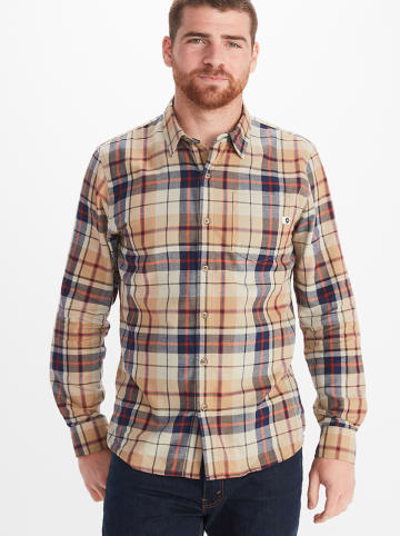 Marmot Koszula funkcyjna "Anderson" - Regular fit - w kolorze jasnobrązowym