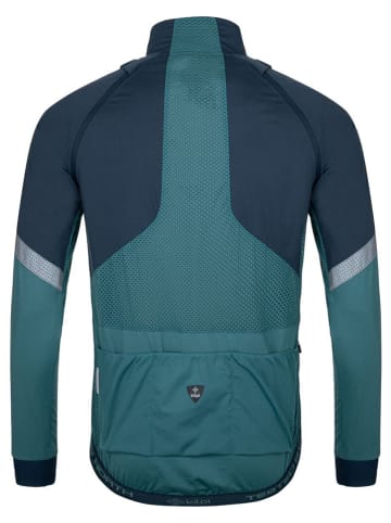 Kilpi 2-in-1 softshelljas "Zin" donkerblauw/turquoise