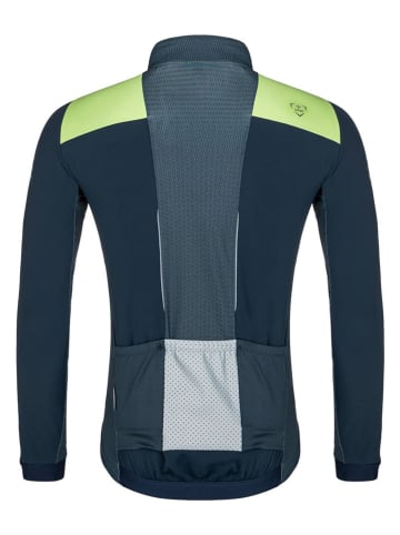 Kilpi Fietsshirt "Meveto" donkerblauw/neongroen