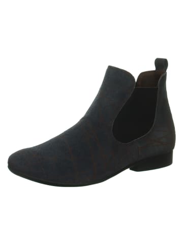 Think! Leren chelseaboots "Guad 2" donkerblauw