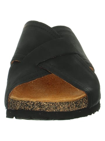 Think! Leren slippers "Koak" zwart