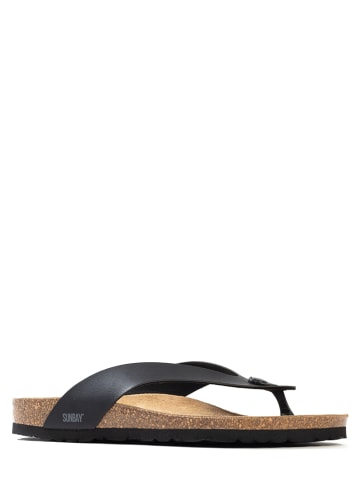 Sunbay Teenslippers "Goya" zwart