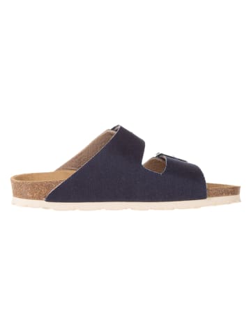 Sunbay Pantoletten "Trefle" in Dunkelblau