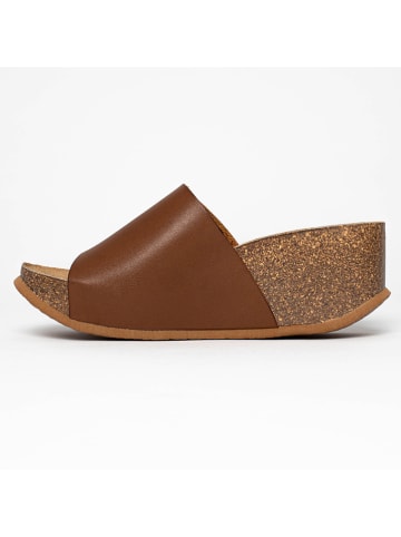 Sunbay Keilpantoletten "Toluca" in Hellbraun