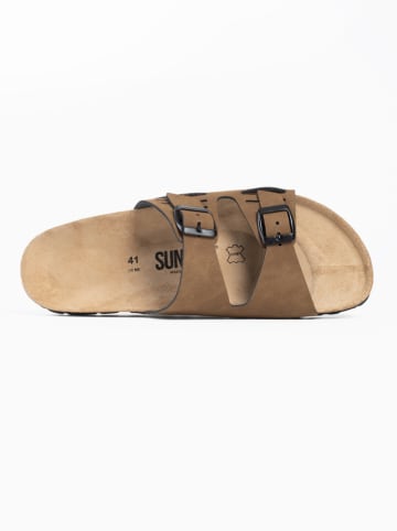 Sunbay Pantoletten "Misol" in Hellbraun