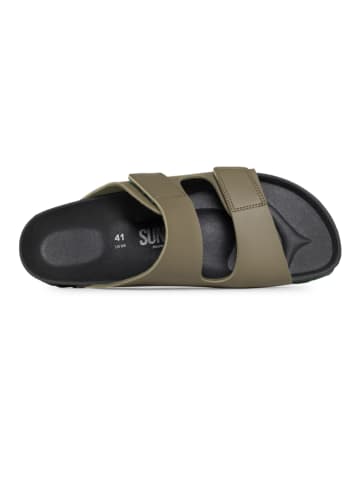 Sunbay Pantoletten "Marc" in Khaki