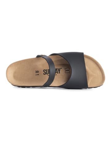 Sunbay Slippers "Manille" zwart
