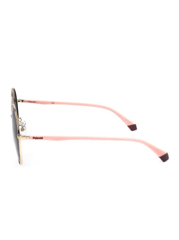 Polaroid Unisex-Sonnenbrille in Rosa/ Schwarz