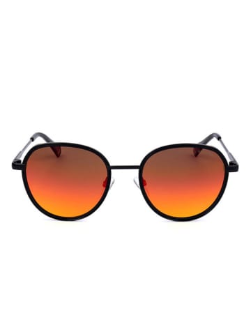 Polaroid Unisex-Sonnenbrille in Orange/ Schwarz