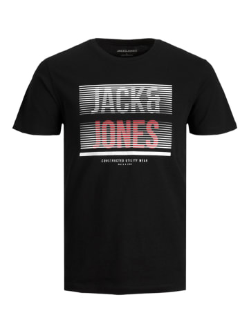 Jack & Jones Koszulka "Brix" w kolorze czarnym