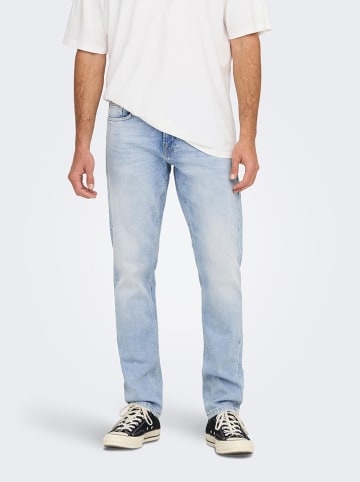 ONLY & SONS Spijkerbroek "Weft" - regular fit - lichtblauw