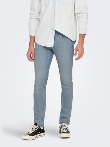 ONLY & SONS Jeans "Loom" - Slim fit - in Hellblau