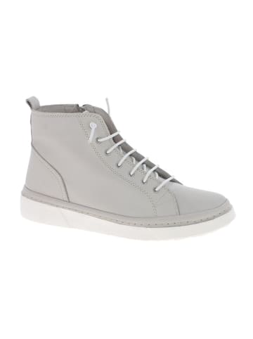 Andrea Conti Leren sneakers grijs