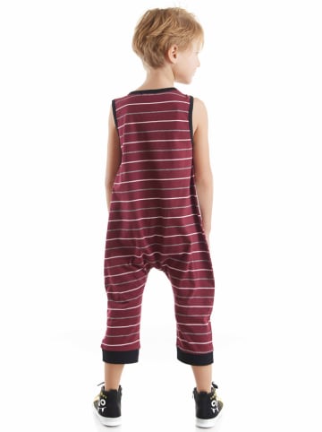 Denokids Jumpsuit "Funny Croc" bordeaux