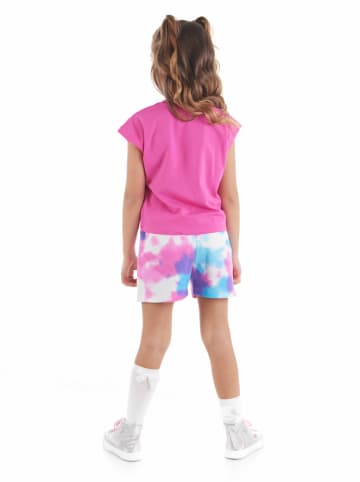Denokids 2tlg. Outfit "Star" in Pink/ Bunt