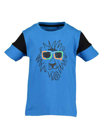 Blue Seven Shirt in Blau