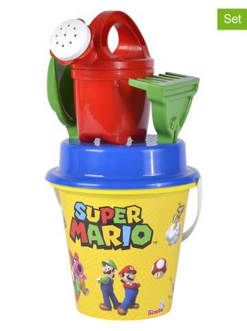 Simba 5-delige zandspeelgoedset "Super Mario" - vanaf 10 maanden