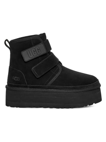 UGG Lammfell-Boots "W Neumel Platform" in Schwarz
