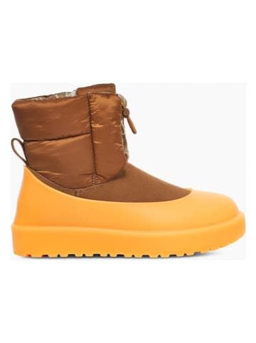 UGG Boots "W Classic Maxi Toggle" in Hellbraun/ Gelb