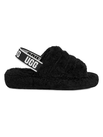 UGG Hausschuhe "Fluff Yeah Fuzz" in Schwarz