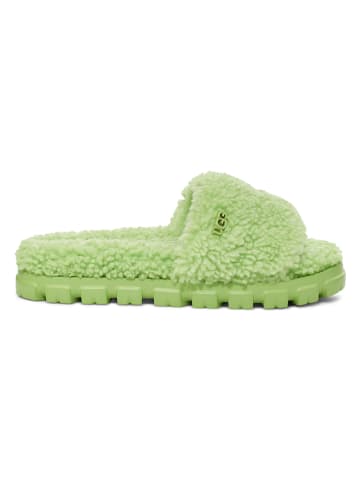 UGG Lammfell-Hausschuhe "Cozetta Curly" in Grün