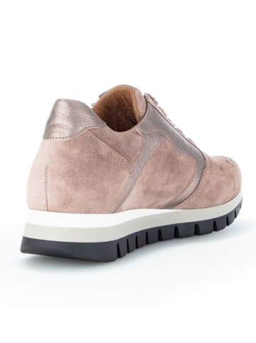 Gabor Leder-Sneakers in Rosa