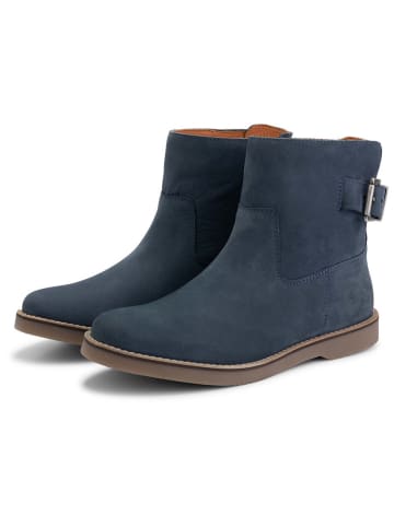 Travelin` Leren Boots "Louargat" blauw