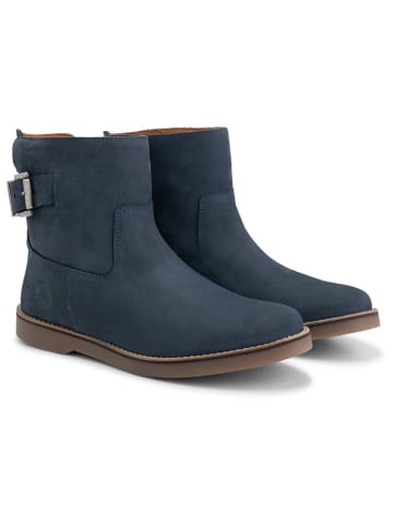 TRAVELIN' Leder-Boots "Louargat" in Blau