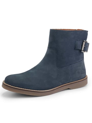 TRAVELIN' Leder-Boots "Louargat" in Blau