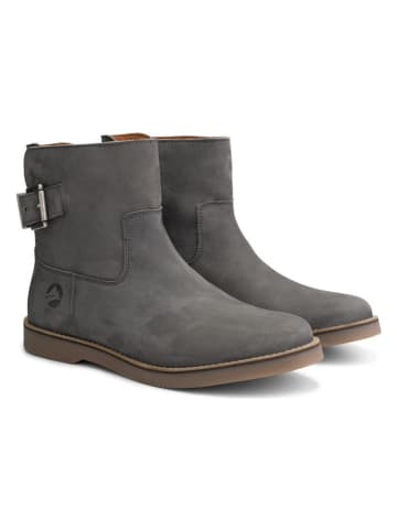 TRAVELIN' Leder-Boots "Louargat" in Grau