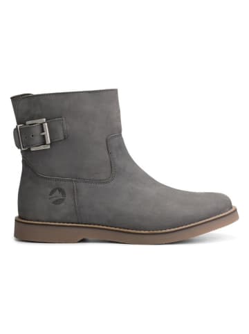 Travelin` Leder-Boots "Louargat" in Grau