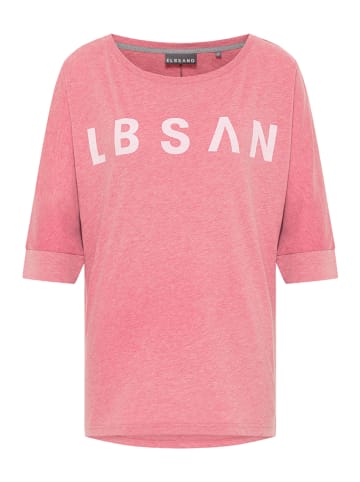 ELBSAND Shirt "Iduna" roze