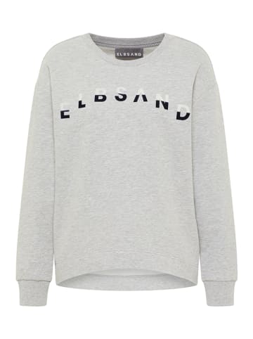 ELBSAND Sweatshirt "Sylai" in Grau