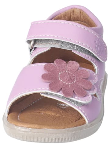 PEPINO Skórzane sandały "Betty" w kolorze jasnoróżowym