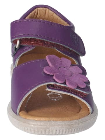 PEPINO Skórzane sandały "Betty" w kolorze fioletowym