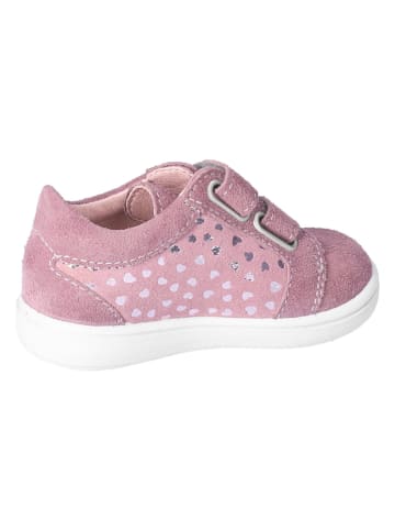 PEPINO Leder-Sneakers "Nadja" in Rosa