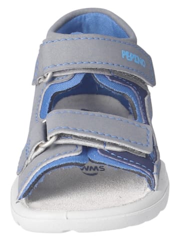 PEPINO Sandalen "Espi" lichtgrijs/blauw