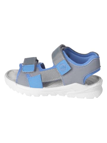 Ricosta Sandalen "Tarek" in Hellgrau/ Blau