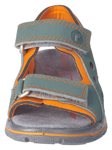 Ricosta Sandalen "Miro" groen/oranje