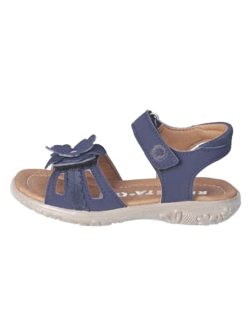 Ricosta Leren sandalen "Mary" donkerblauw