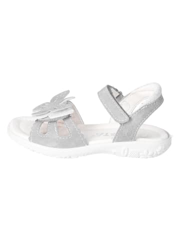 Ricosta Leder-Sandalen "Kelebek" in Silber