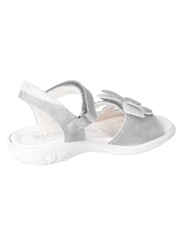 Ricosta Leder-Sandalen "Kelebek" in Silber