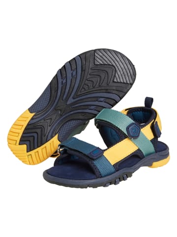 Color Kids Sandalen in Gelb/ Blau