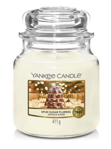 Yankee Candle Średnia świeca zapachowa - Spun Sugar Flurries - 411 g