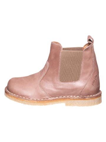 POM POM Leren chelseaboots lichtroze