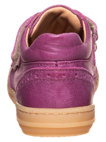 POM POM Skórzane sneakersy w kolorze liliowym
