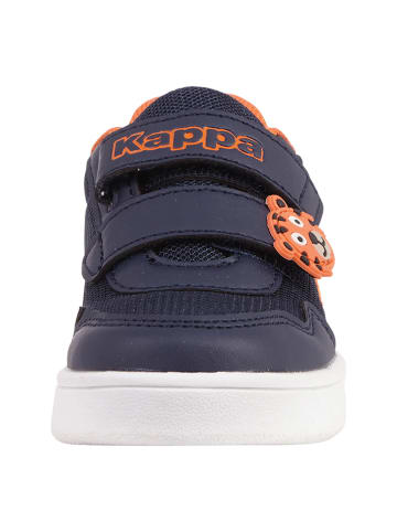 Kappa Sneakersy "Pio" w kolorze granatowo-pomarańczowym