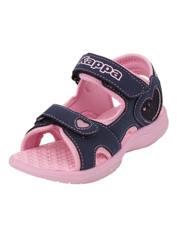 Kappa Sandalen "Adori" in Dunkelblau/ Rosa