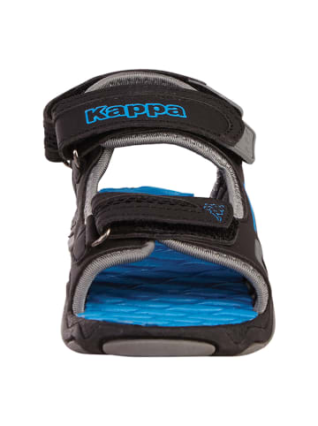 Kappa Sandalen "Milos II" in Schwarz/ Grau/ Blau