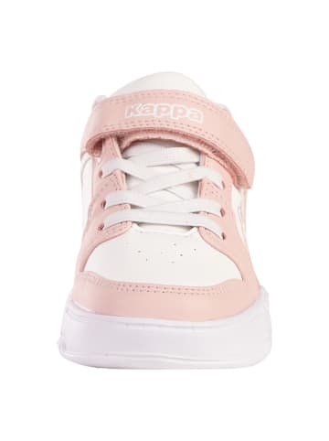 Kappa Sneakersy "Lineup Low" w kolorze jasnoróżowo-białym